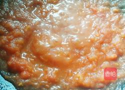 番茄浓汁汤年糕的做法图解10