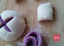 紫薯包和馒头的做法图解8