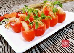 圣女果夹虾仁的做法图解11