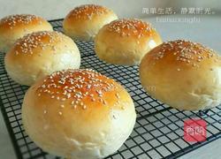 汉堡胚(一次发酵)的做法图解6