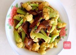 花菜炒鸭胗的做法图解7