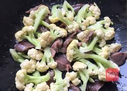 花菜炒鸭胗的做法图解4
