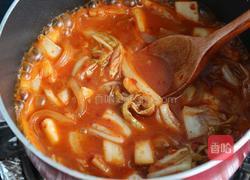 辣白菜炒打糕条的做法图解9