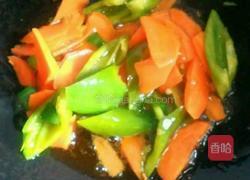 胡萝卜炒豆腐的做法图解6