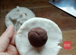 红薯糯米豆沙煎饼的做法图解8