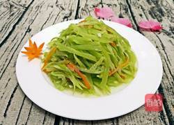 清炒莴笋丝的做法图解7