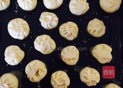 香煎豆沙包的做法图解3
