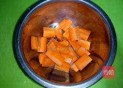 淡菜腐竹胡萝卜粥的做法图解3