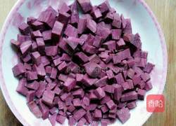 紫色玫瑰的做法图解1