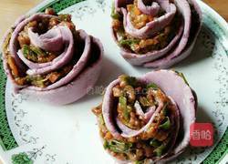 紫色玫瑰的做法图解9