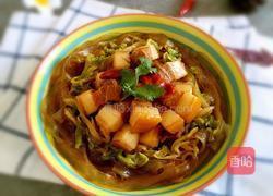红烧肉炖白菜粉条的做法图解14