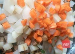 罗卜肉丁饭的做法图解7
