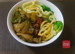 洋葱青椒里脊拌拉条子的做法图解15