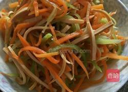 凉拌红绿丝的做法图解4