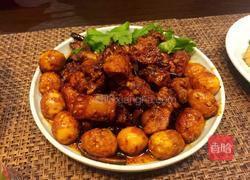 鹌鹑蛋红烧排骨的做法图解10