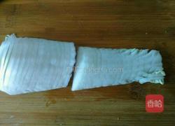 凤尾白菜的做法图解4