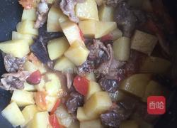 土豆焖牛腩的做法图解7