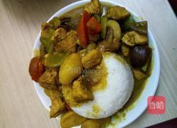 咖喱鸡肉饭的做法图解9