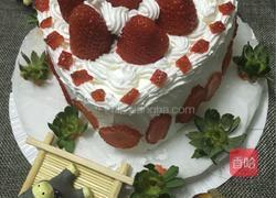 草莓蛋糕的做法图解18