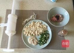 豆腐肉末香肠的做法图解2
