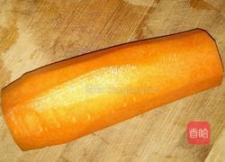 家庭版凉调胡萝卜的做法图解1