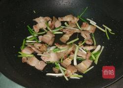 胡萝卜炒五花肉的做法图解4