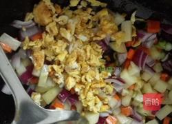 鸡排炒米的做法图解5