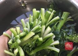 刀功芥兰花的做法图解5