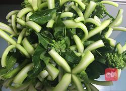 刀功芥兰花的做法图解6