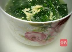蛋花菠菜汤的做法图解6