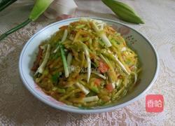 素炒五彩丝的做法图解6