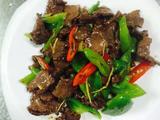 青椒炒牛肉