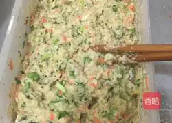 Illustration of how to make bean dregs cake 2