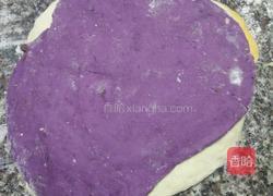 三色花卷馒头的做法图解3