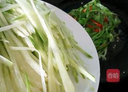 辣炒萝卜丝的做法图解7