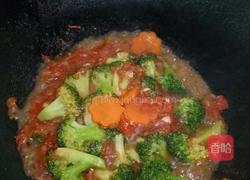 西红柿胡萝卜炒西兰花的做法图解10
