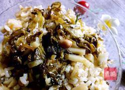 榨菜炒饭的做法图解5