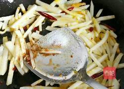 清炒萝卜的做法图解5