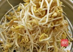 豆芽炖粉条的做法图解1