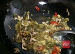 酸菜肉丝哨子的做法图解4