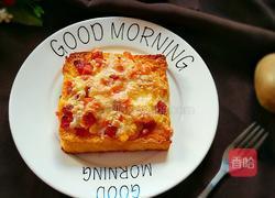 简单吐司披萨的做法图解10