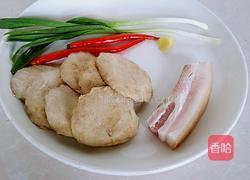 霉豆渣饼烧五花肉的做法图解1