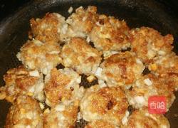 香煎肉丸的做法图解4