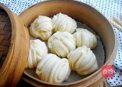 奶香花卷的做法图解18