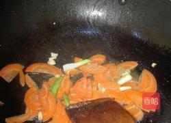 山药木耳炒虾仁的做法图解4