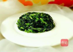 素炒茼蒿菜的做法图解7
