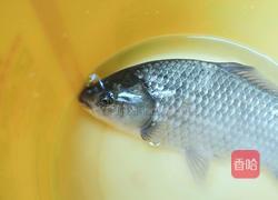 鸡蛋豆腐鲫鱼汤的做法图解1