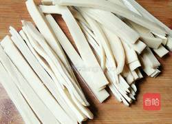 双椒厚千张的做法图解2