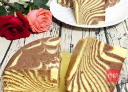 电饭锅版斑马纹蛋糕的做法图解18