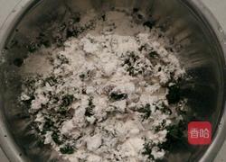 红薯叶饼的做法图解3